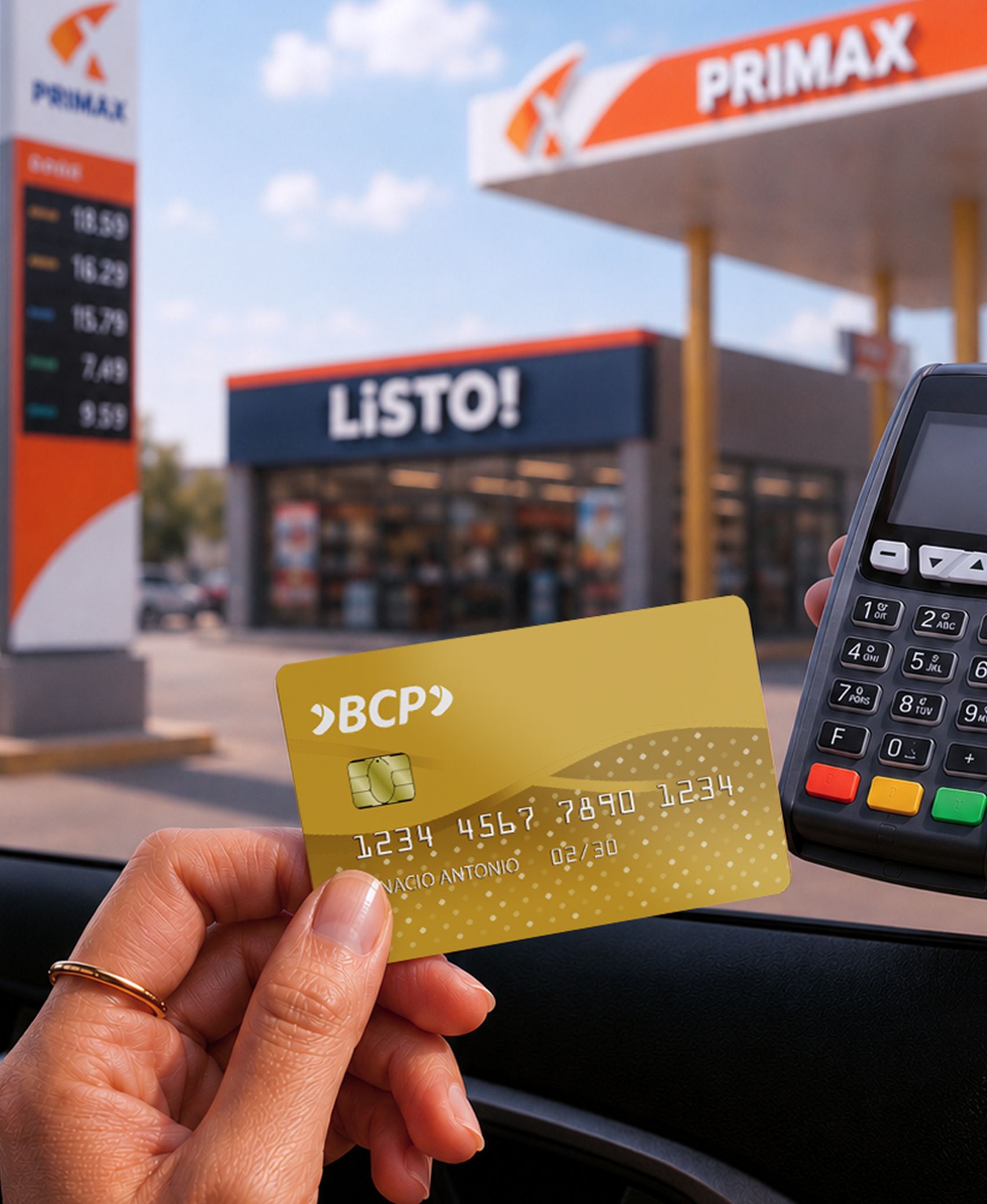 Paga con tus tarjetas BCP