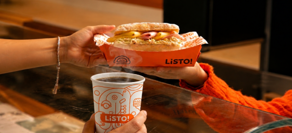 Fast Food y Café en Tiendas Listo!